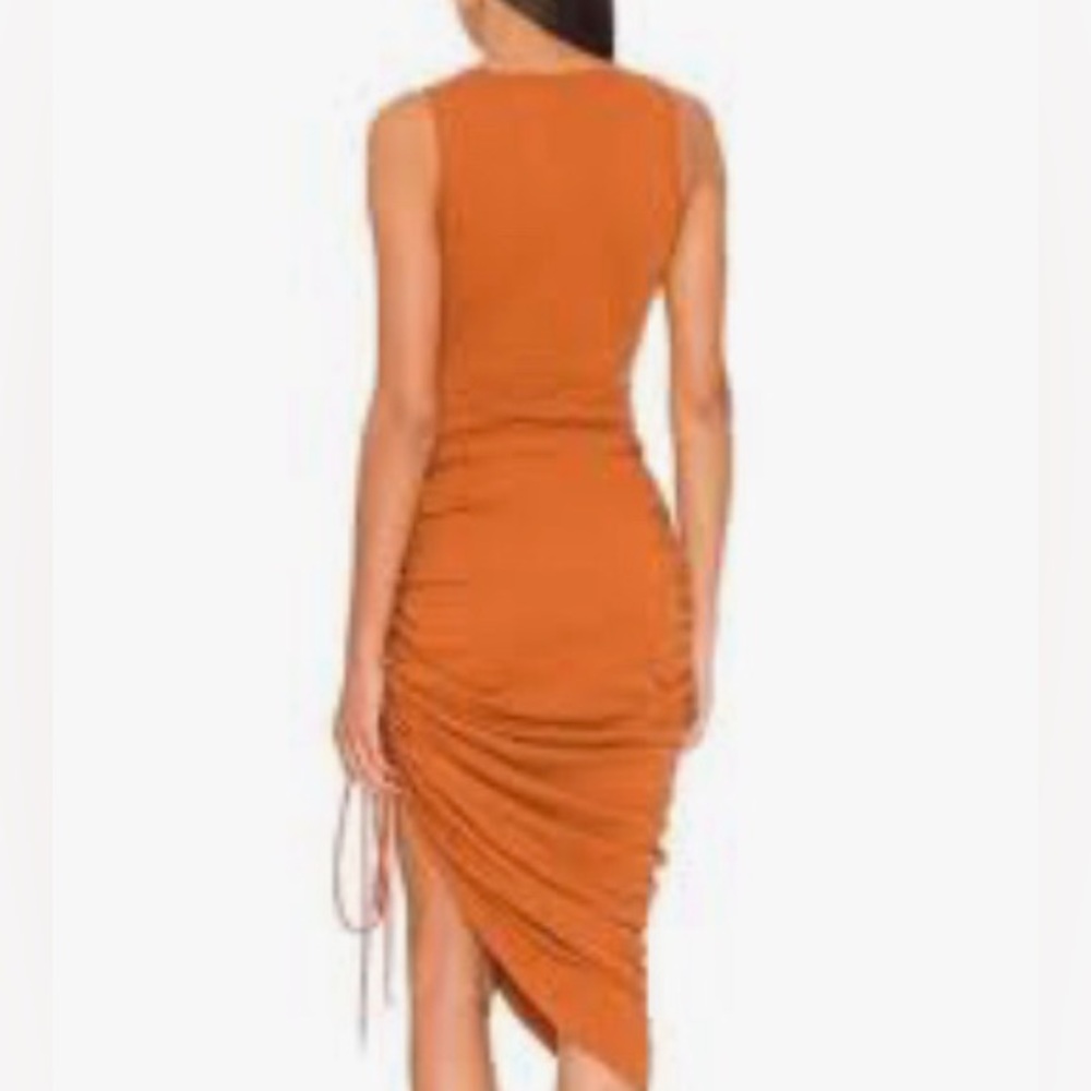 Elliatt Neverland Dress NWT Large Chocolate Bodycon Resortwear Vacation Party - Picture 2 of 14